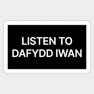 Listen to Dafydd Iwan Magnet